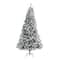 8ft. Unlit Flocked West Virginia Fir Artificial Christmas Tree